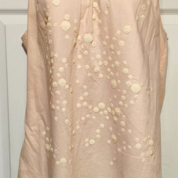 Ann Taylor Loft twisted neckline sequins top - Picture 3 of 13